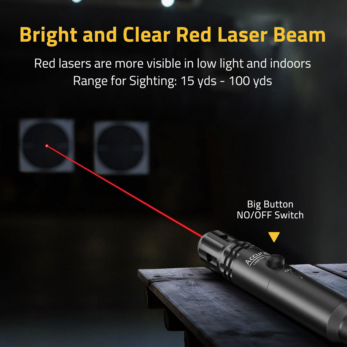 Professional Laser Bore Sight Kit 64 Caliber Adapters Upgraded Red Bore Sighter