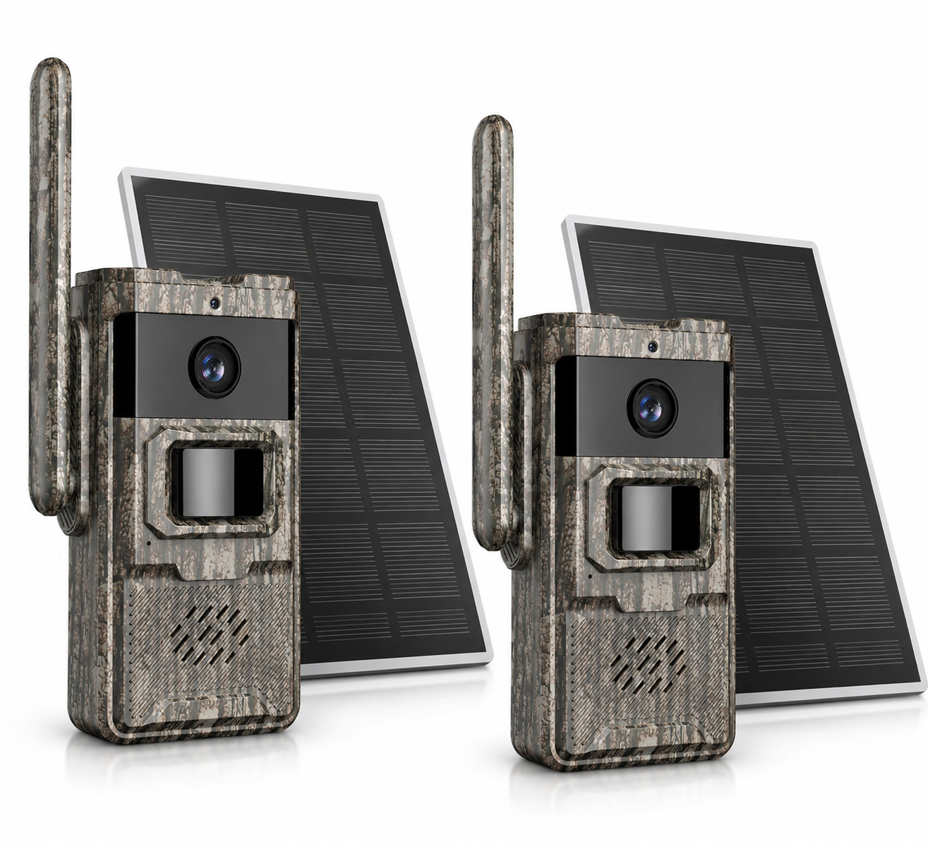 TKENPRO Trail Camera Unlimited Data Plan Cellular Trail Cameras 2K Live Video Ga