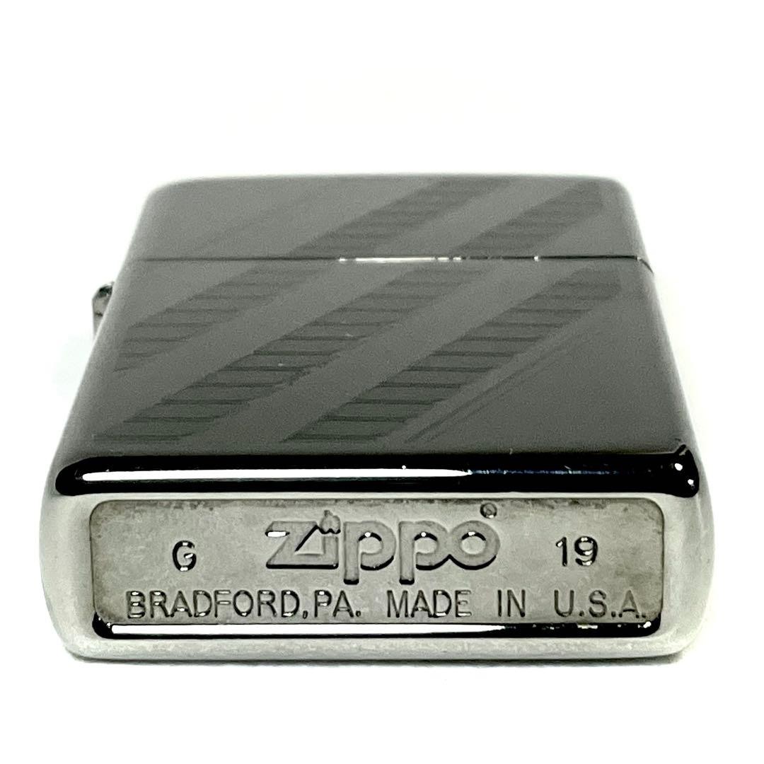 Zippo 2019 Black Ice Luxury Diagonal Black Ice