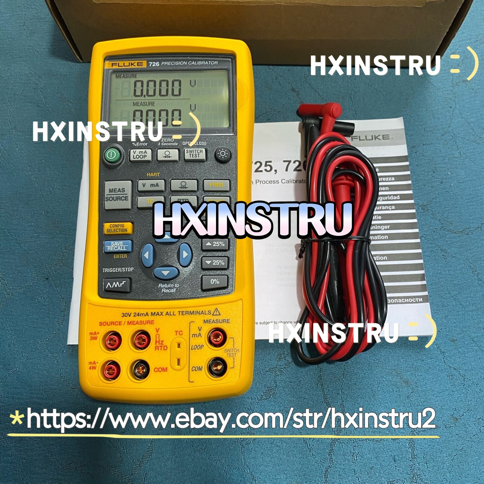 1PC NEW Fluke 726 Precision Multifunction Process Calibrator 2024year