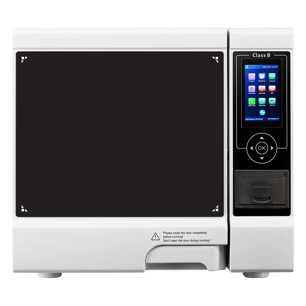 22L Class B Dental Autoclave Steam Sterilizer Vacuum Sterilization with Printer