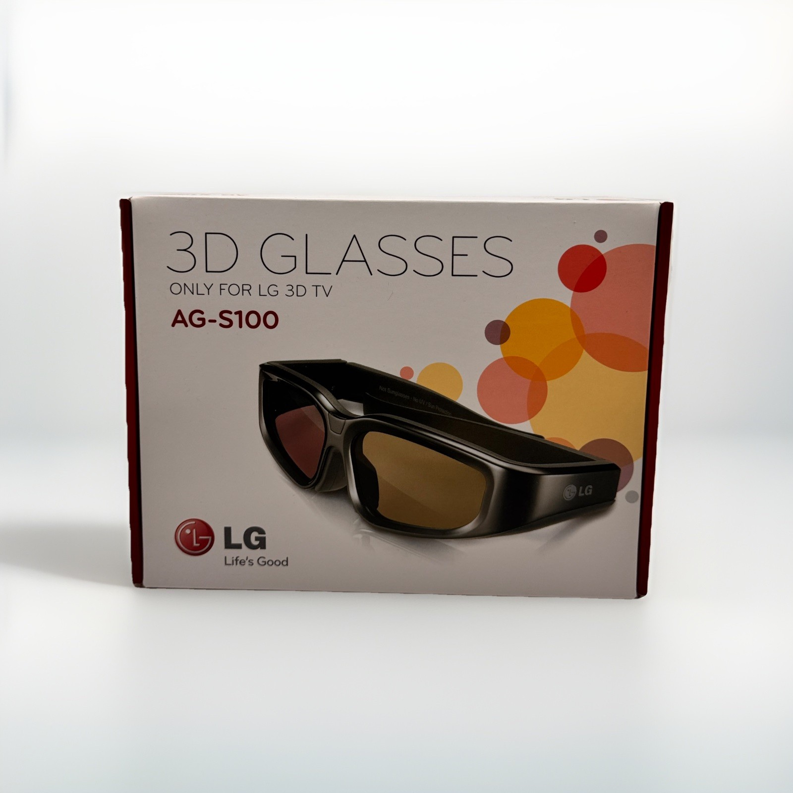 LG 3D Glasses AG-S100 LG 3D TV Used In Box