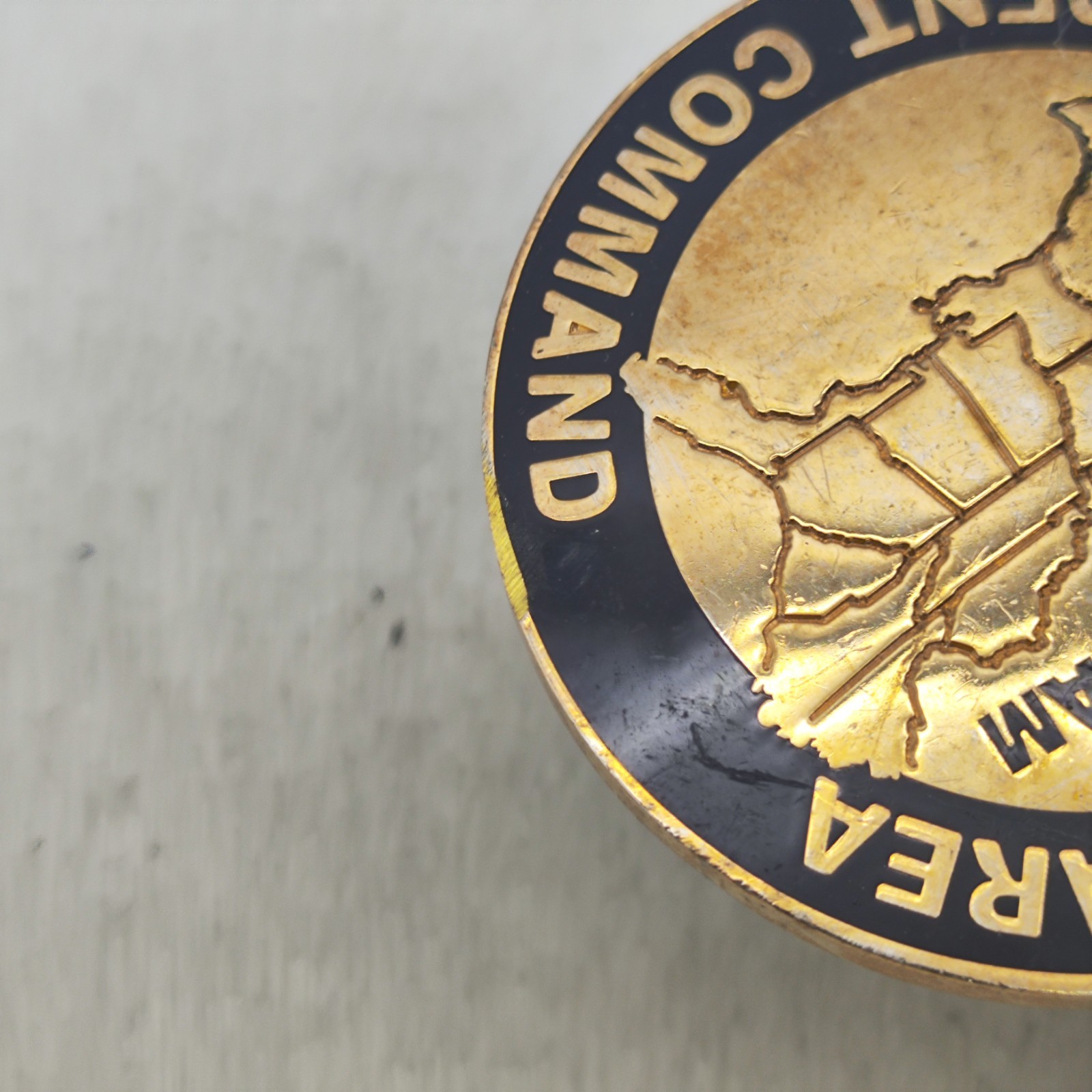 Southern Area Incident Command Gold Team Challenge Coin