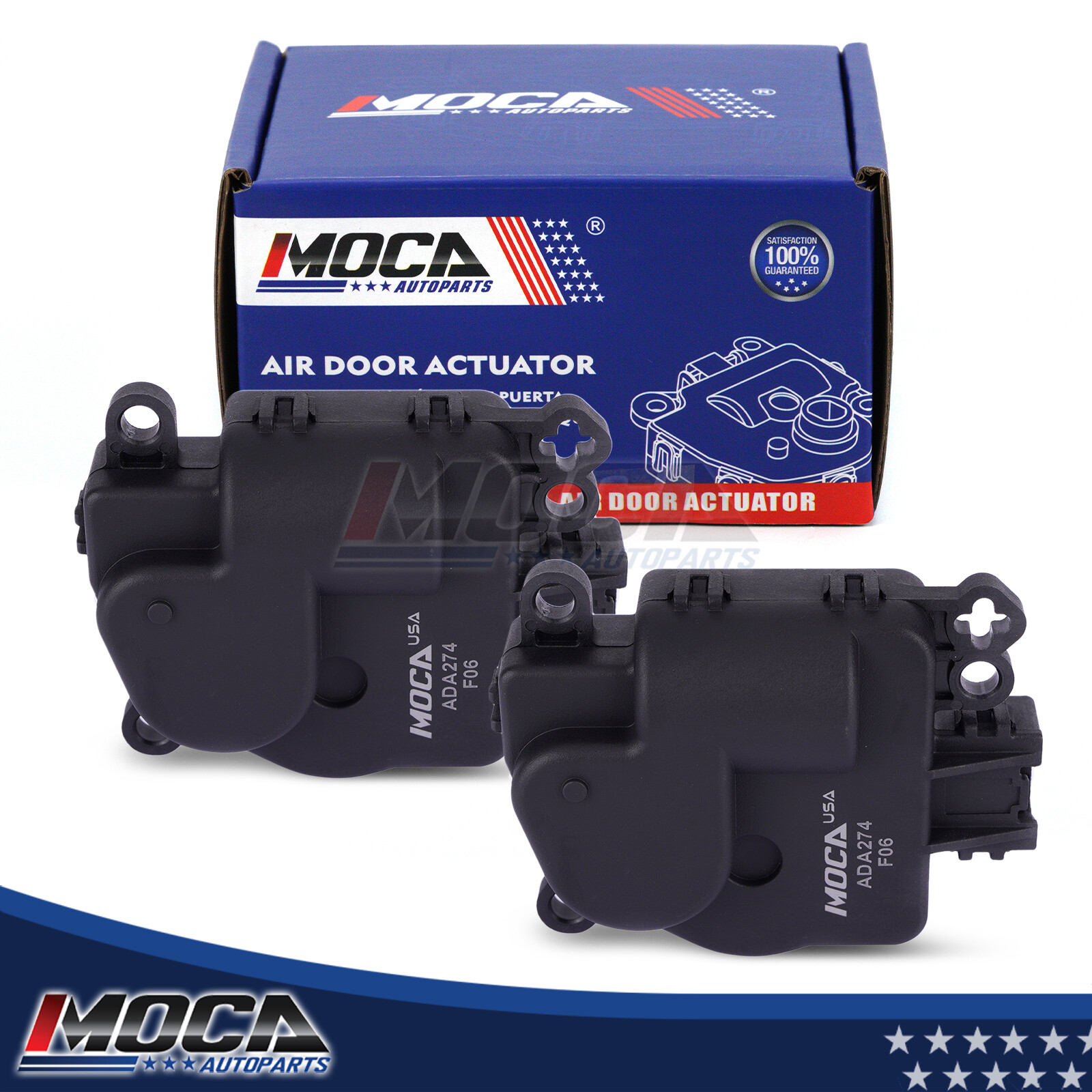 2* Heater A/C Blend Door Actuator for 07-17 Ford Expedition Lincoln Navigator