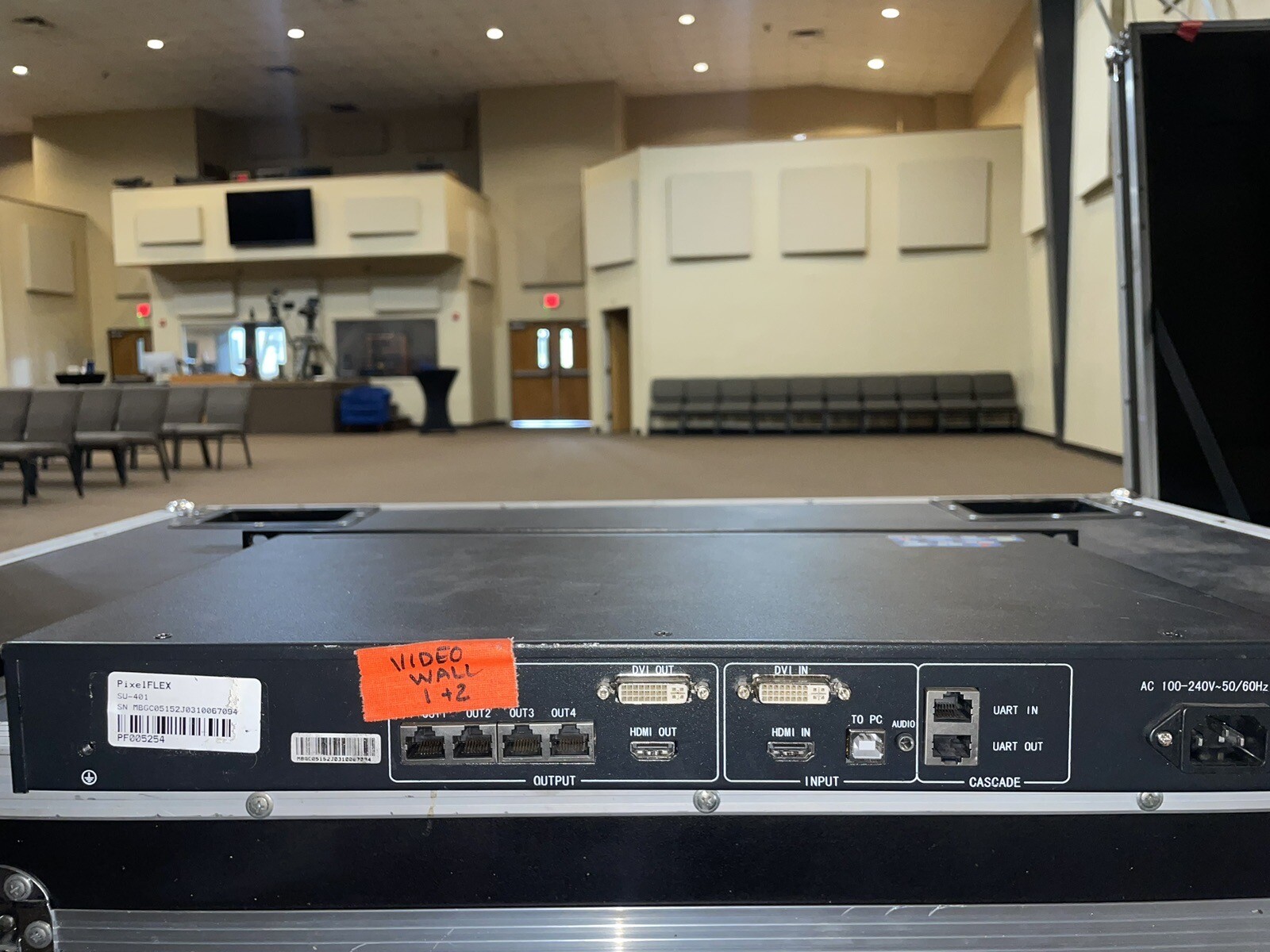 LED Wall Processor (PixelFlex SU 401 NovaStar)
