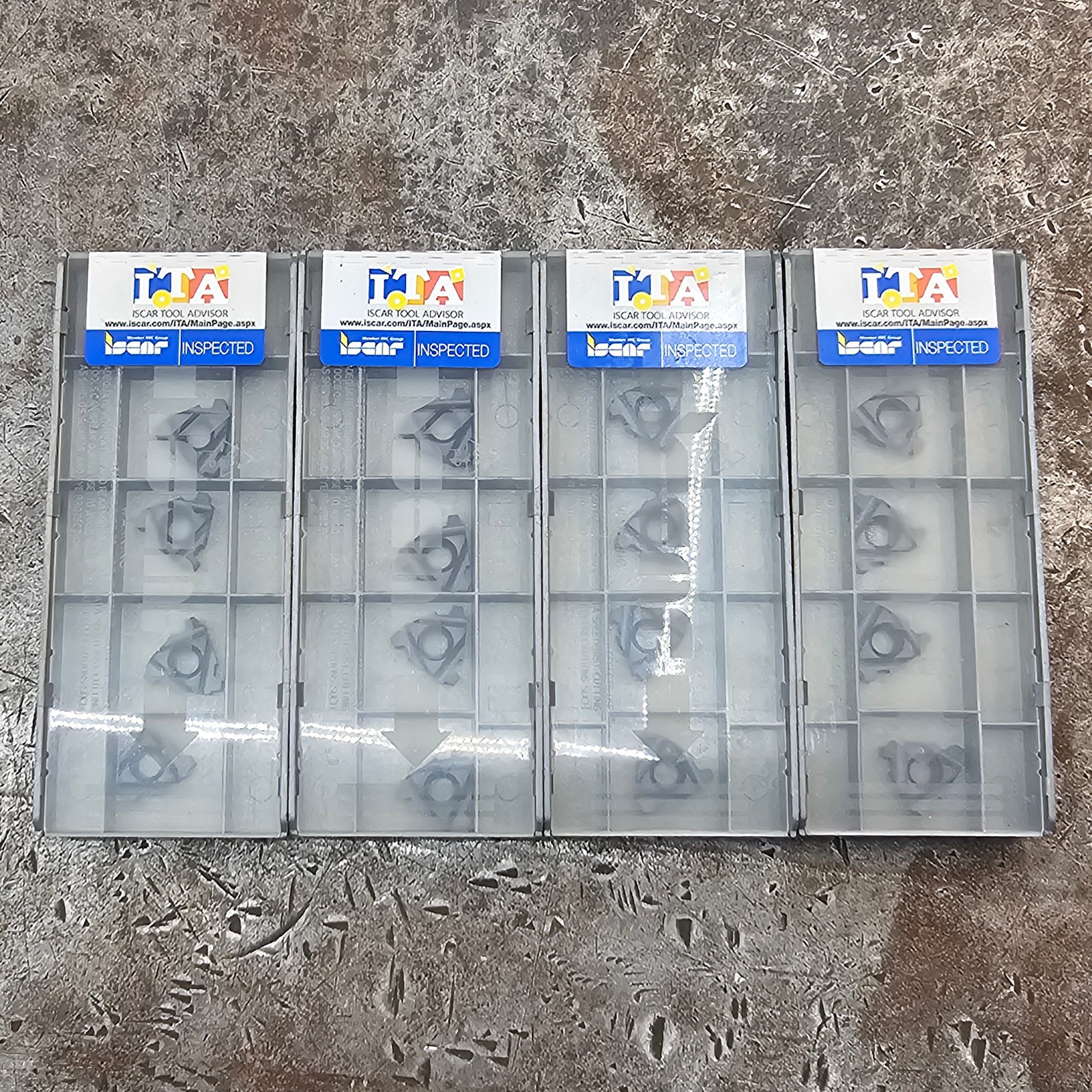 Qty 5 Iscar 16IR6STACME 16IR 6 STACME 5990352 IC908 Carbide Threading Inserts