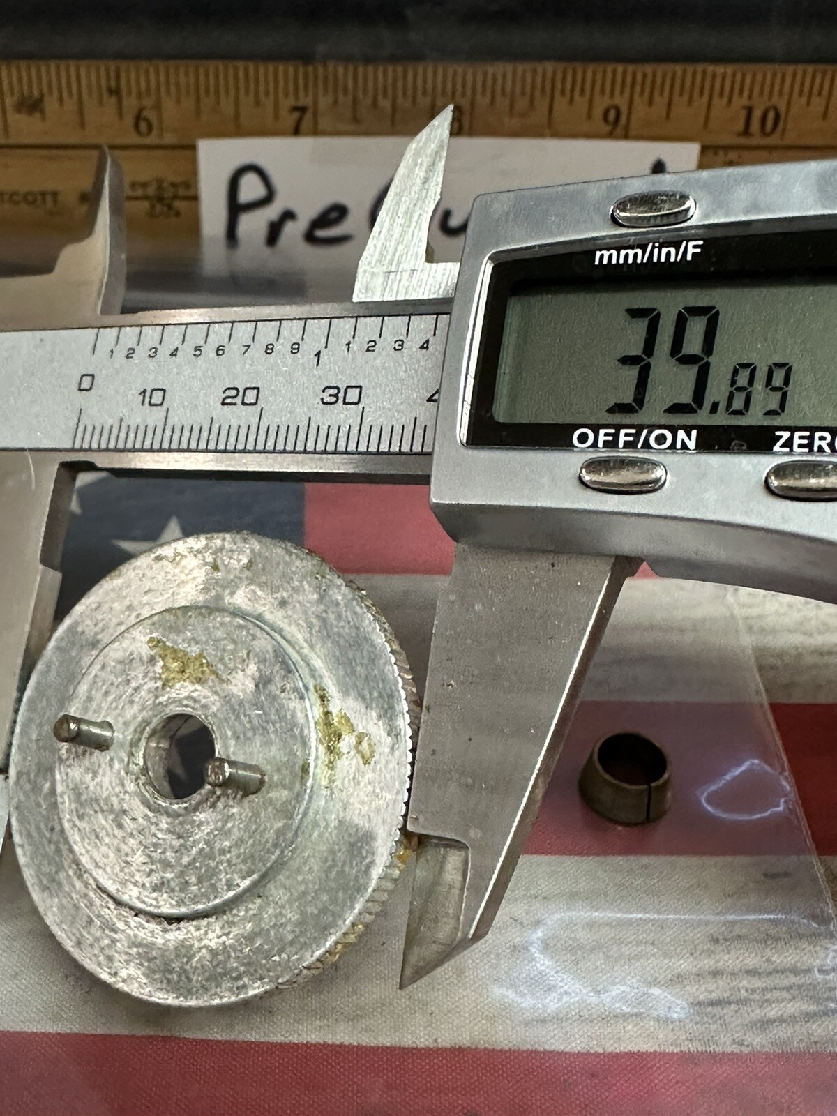 VINTAGE RC NITRO ENGINE FLYWHEEL PART -PreOwned-