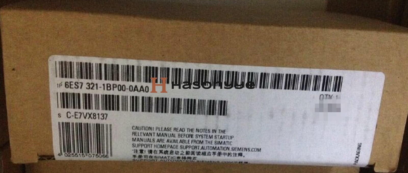 New In Box Siemens 6ES7 321-1BP00-0AA0 6ES7321-1BP00-0AA0 us free tax