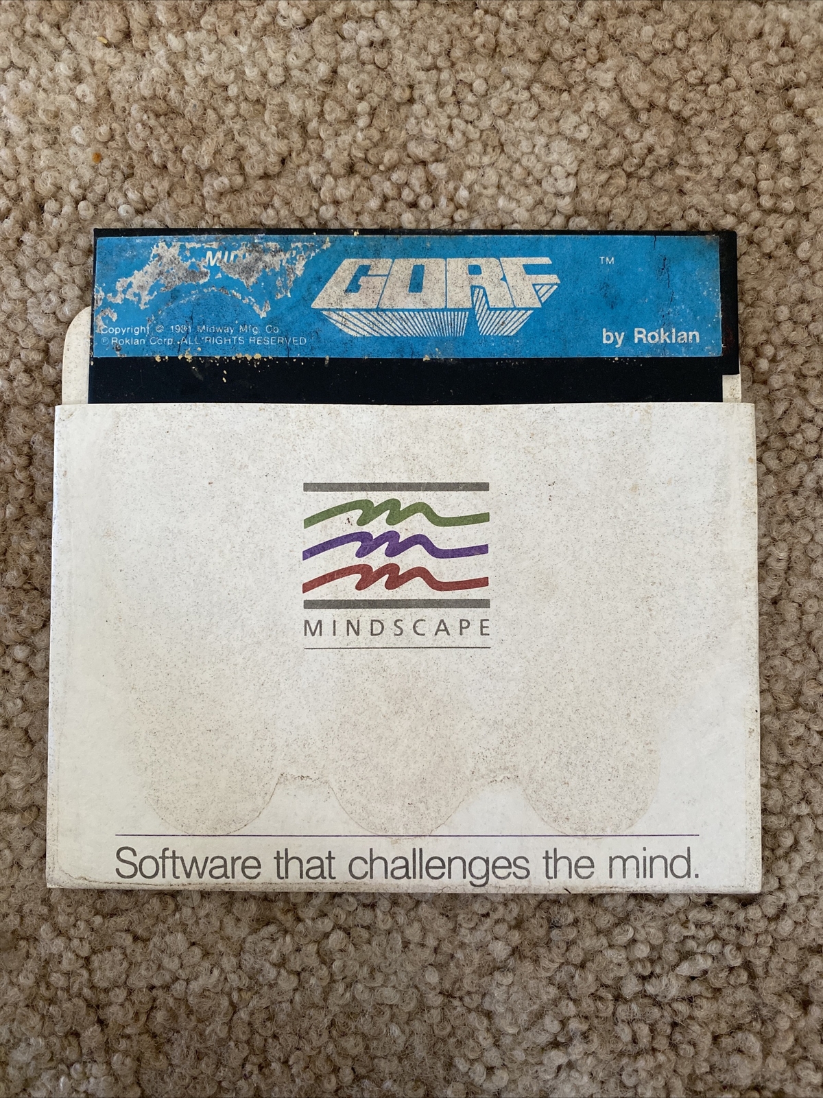 Atari Gorf game midway by roklan 1981 disk