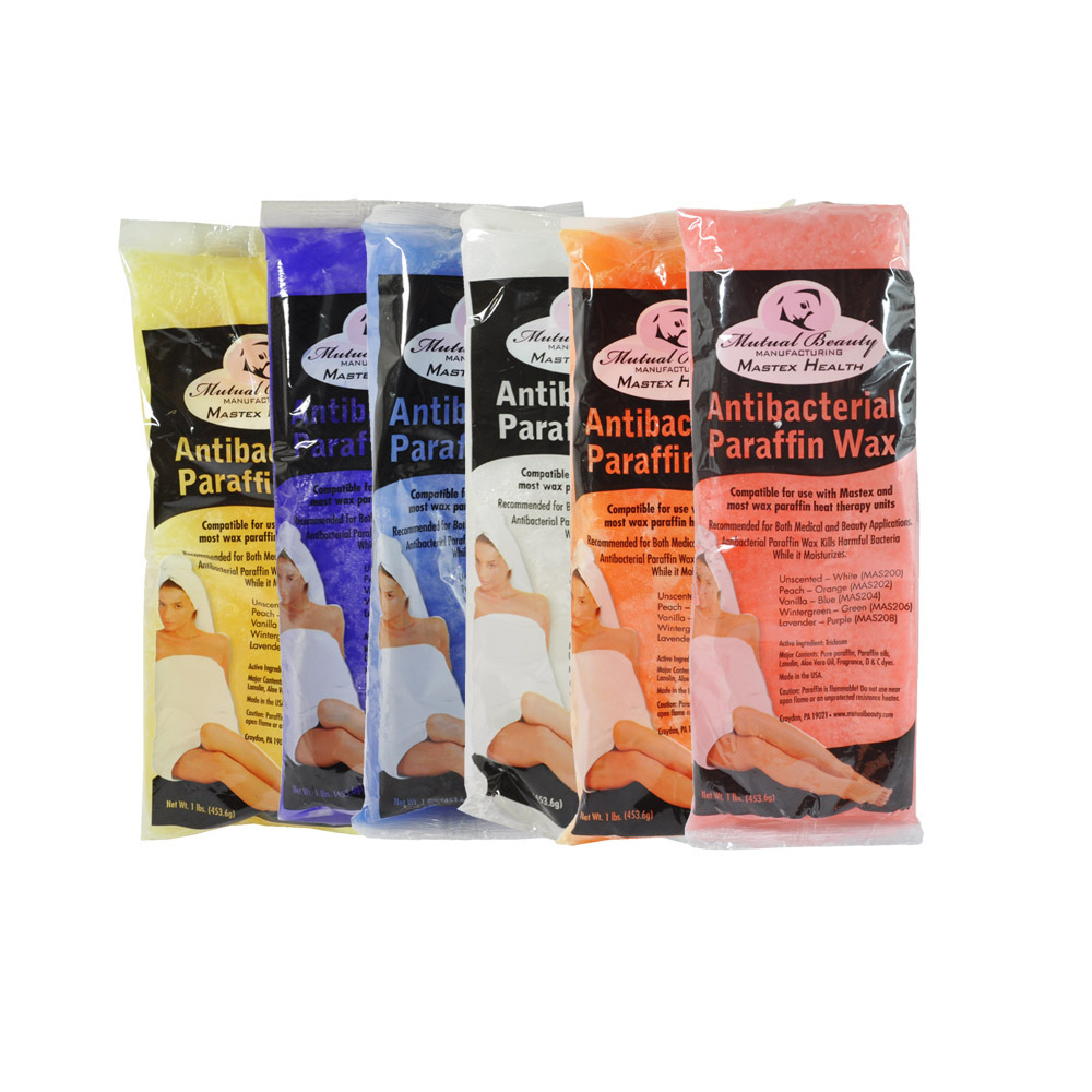 Mutual Beauty Mastex Health Paraffin Wax 16oz x 4 Packs / 4 lbs