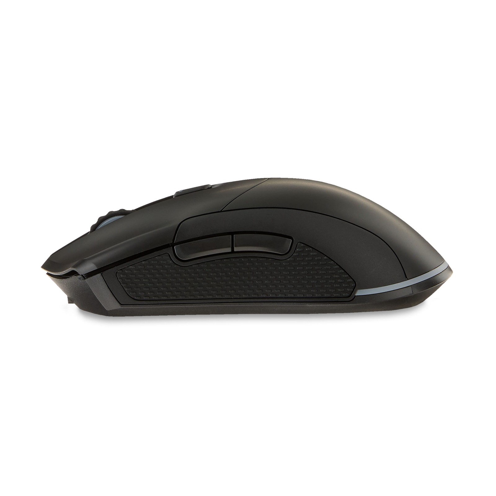 onn Rechargeable Wireless Gaming Mouse with LED Lighting, 8 Programmable Buttons