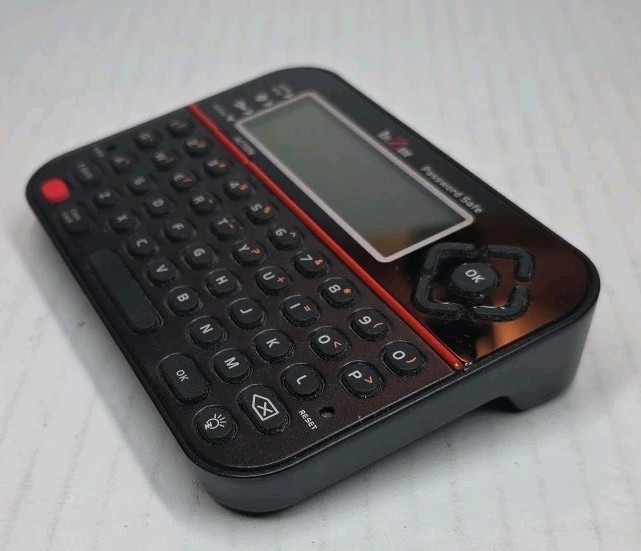 RecZone Password Safe Back-Lit LCD Qwerty Keyboard Model