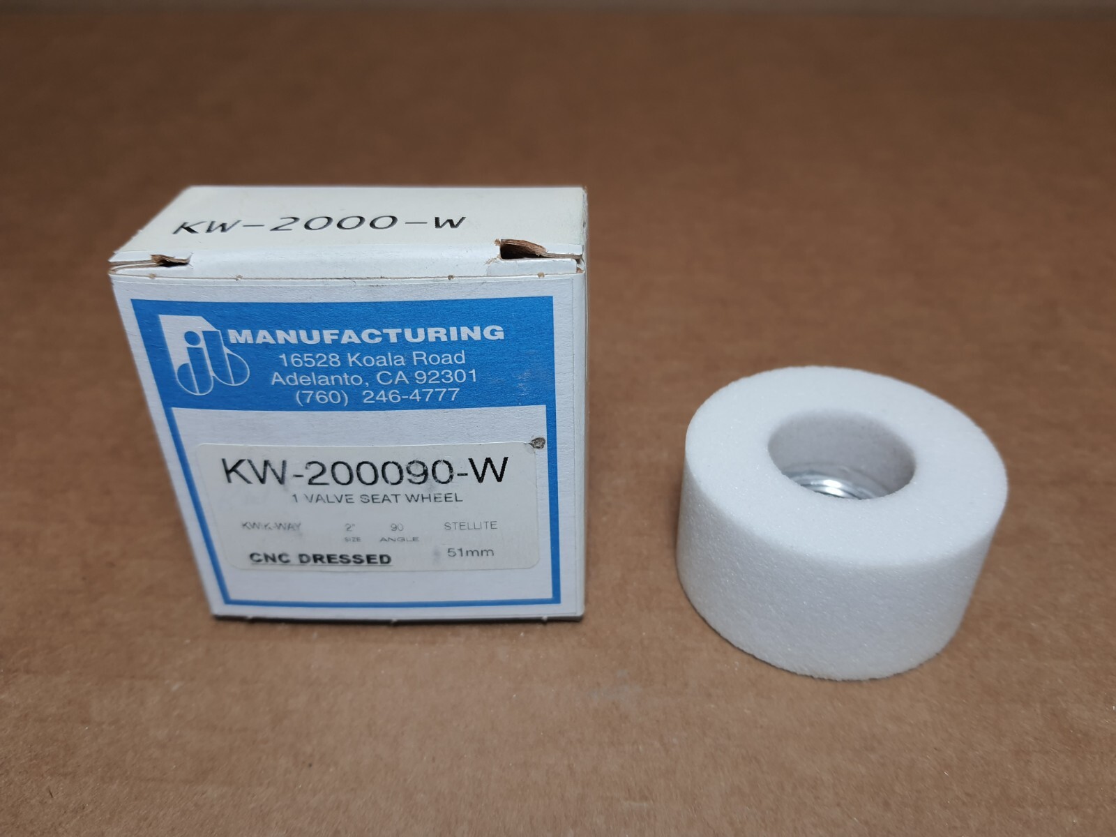 2" Kwik-Way Valve Seat Grinding Wheel (Stellite)