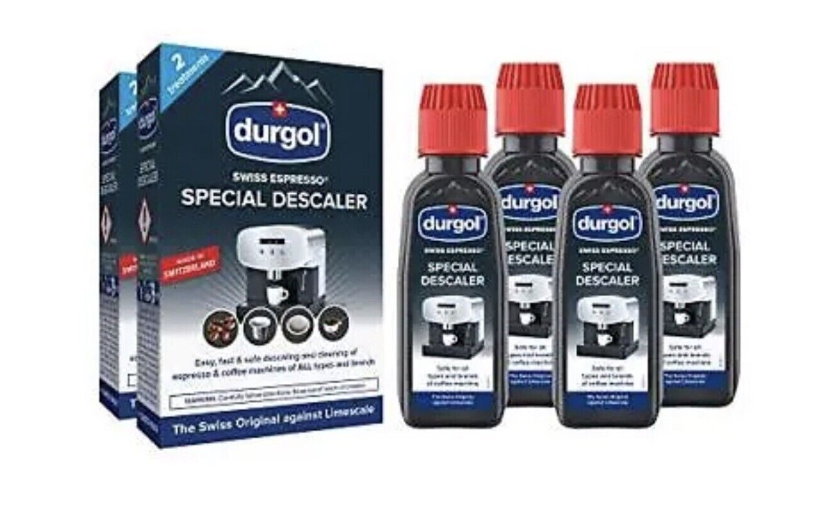 '4x '' Durgol Swiss Espresso Descaler and Decalcifier