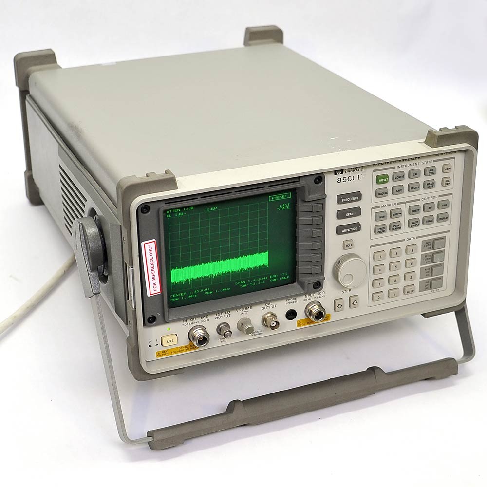 Hewlett Packard 8560E Spectrum Analyzer 30Hz-2.9GHz AS-IS Doesn't Show Signals