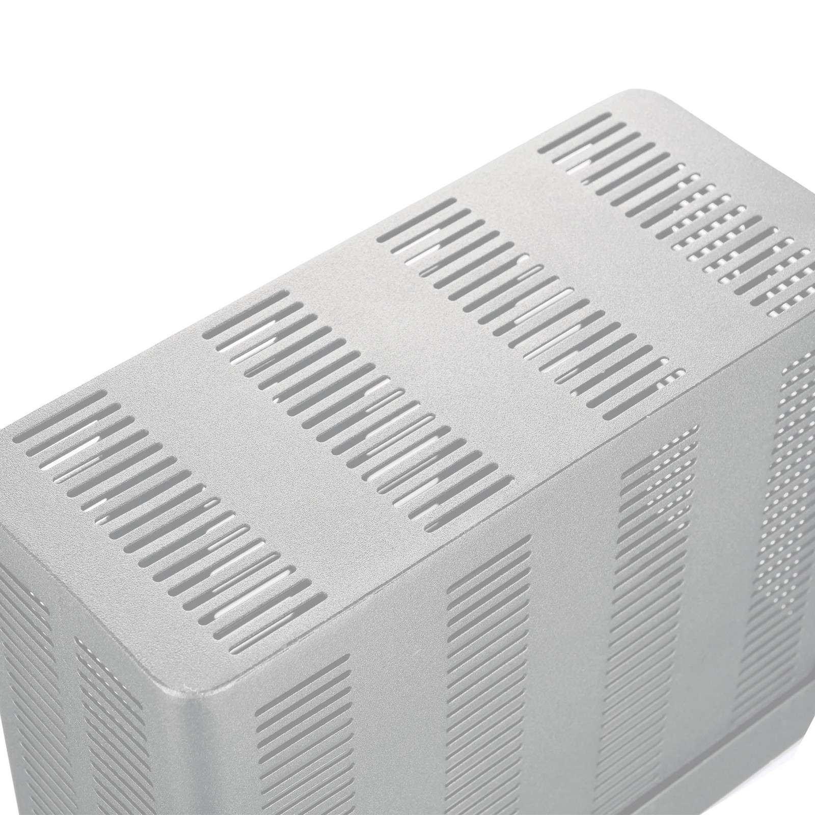 Yescom Storage Basket Organizer Holder for PC Mobile Cart Trolley Cart Silver