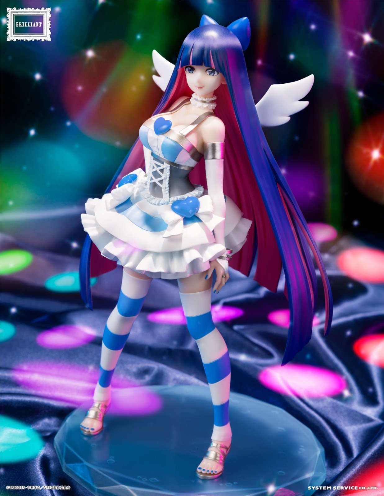 New PANTY & STOCKING with GARTERBELT BRILLIANT Figure Panty Stocking Set New