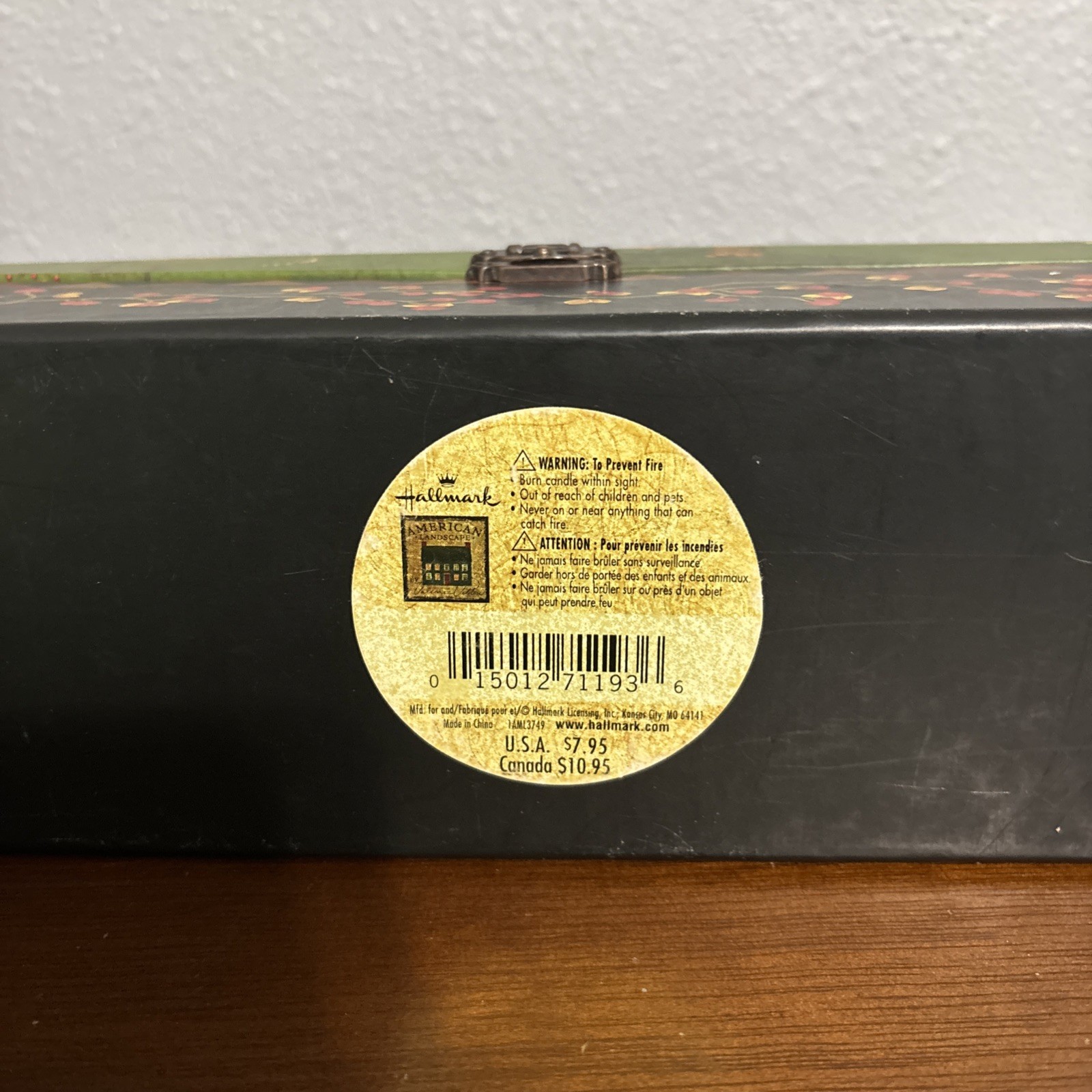 Hallmark American Landscape Hinged Box Keepsake
