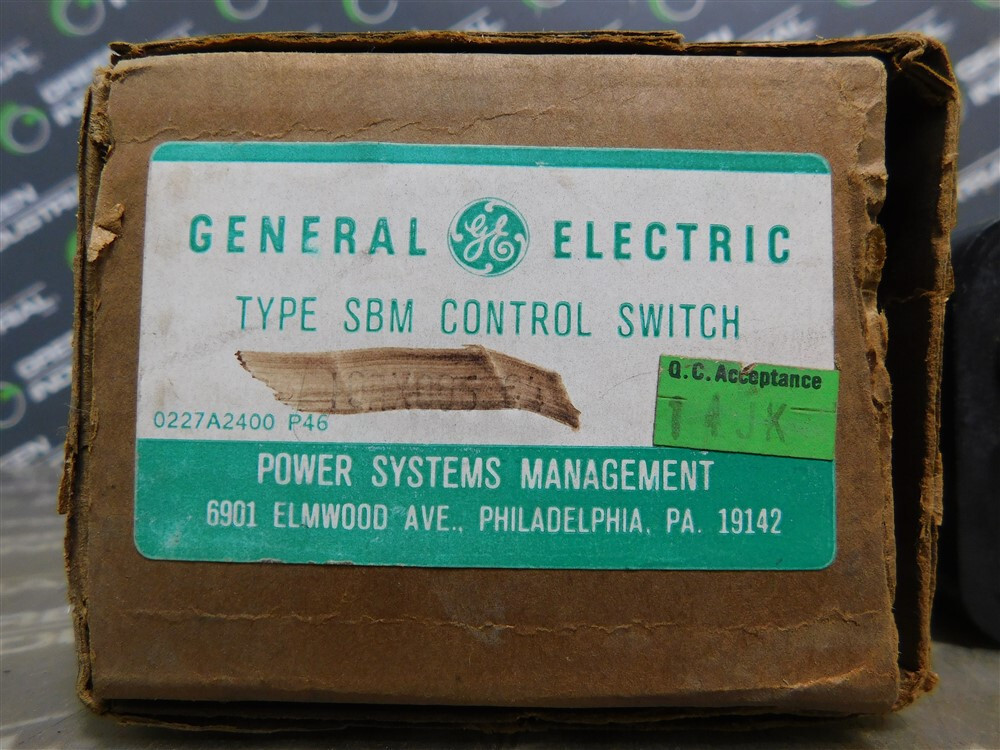 NEW General Electric 10AX006 G4 Switch Type SBM