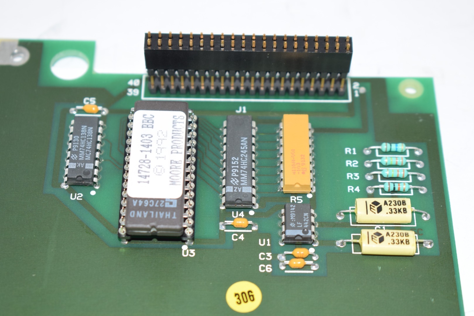 NEW SIEMENS MOORE 15824-112-8 PC BOARD PCB Voltage Board