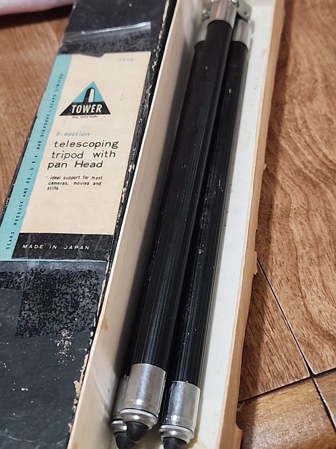 Tower 8 Section Tripod Made In Japan Without Pan Head