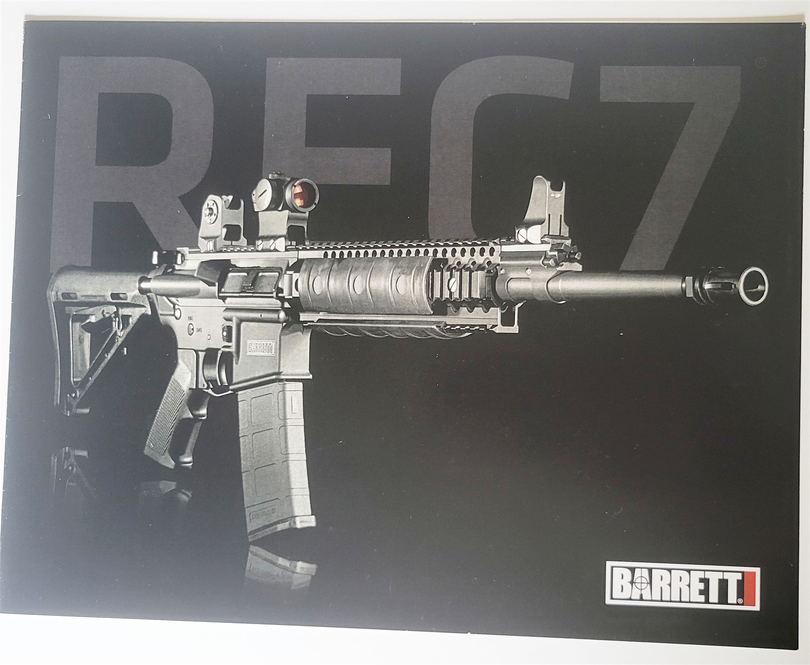 Barrett REC7 Data Sheet Firearms Military