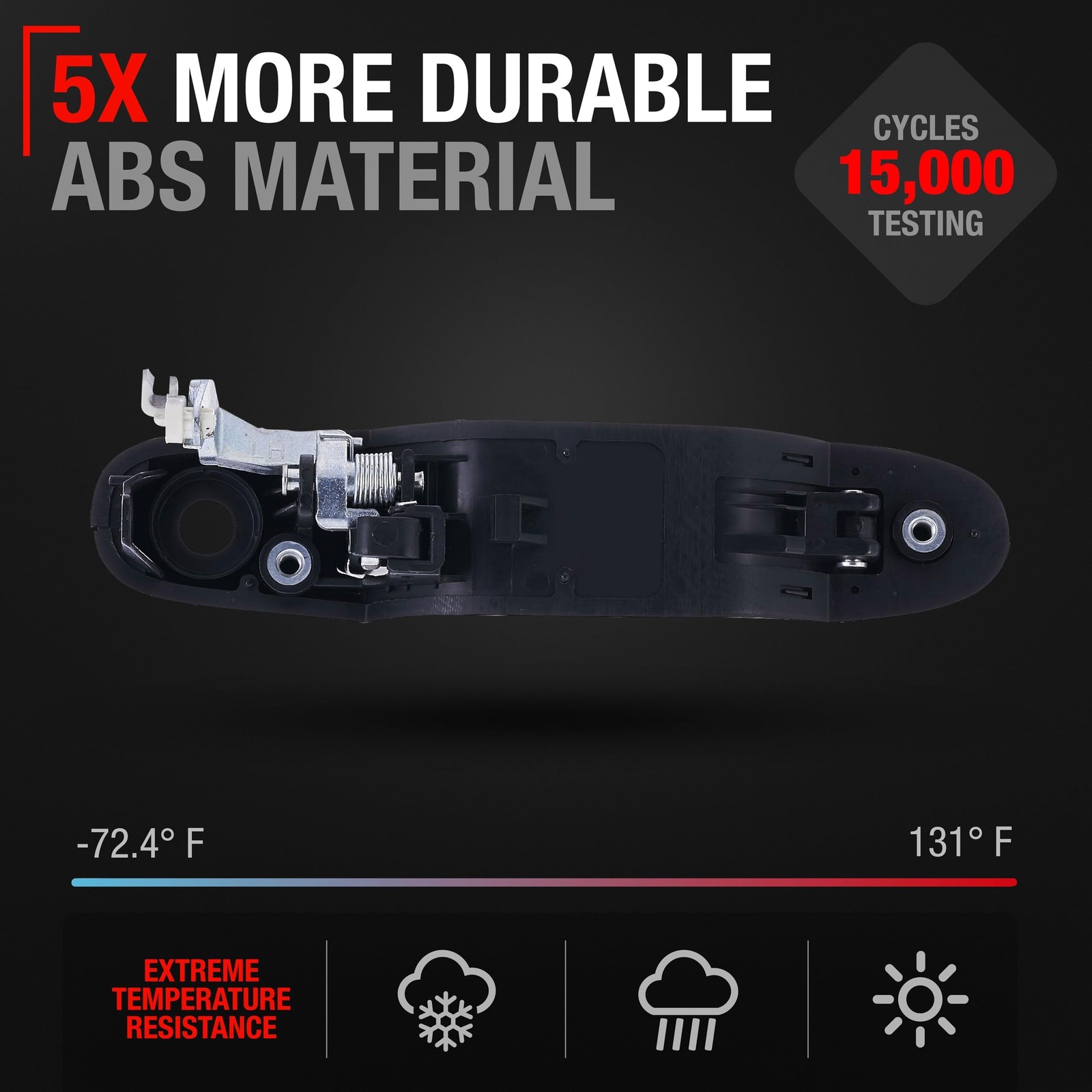 Exterior Front Driver Door Handle Replacement , Compatible with 1998,2003 Toy...