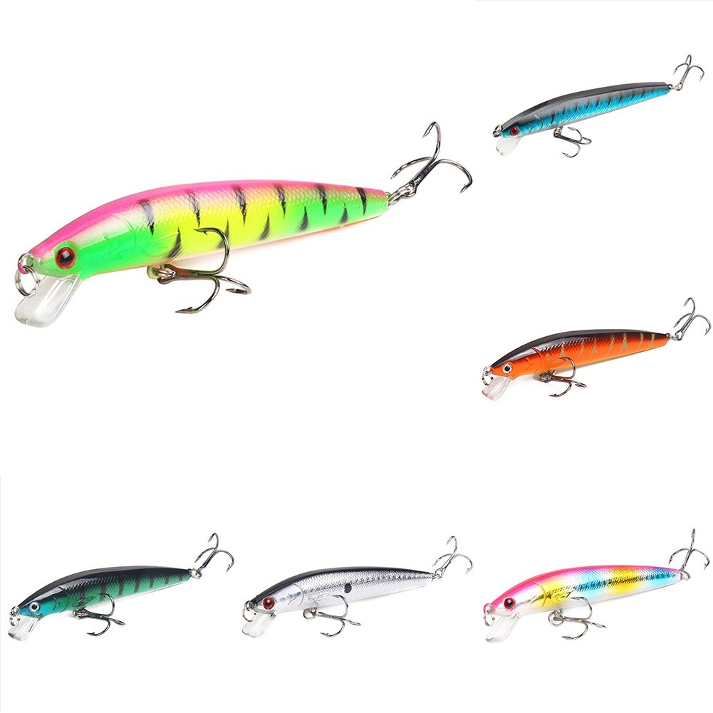 10cm Fishing Lures Outdoor Fishing ABS Length 10cm Minnow Fishing Lures