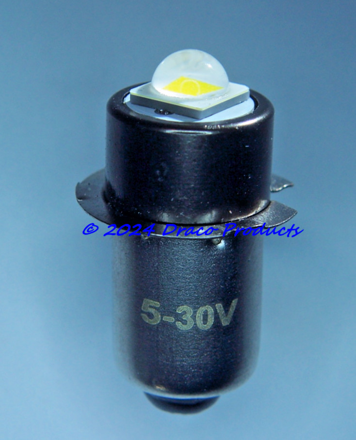 Cree 10 Watt XL-M2 P13.5s Upgrade LED for MAGLITE 5, 6, 7, 8-12 Cell - 520 Lumen