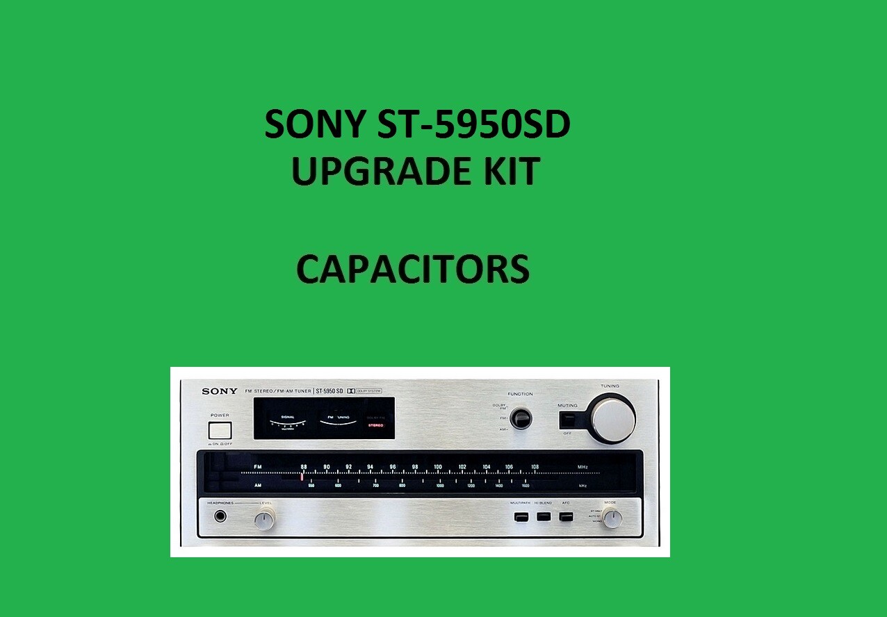 Stereo Tuner SONY ST-5950SD Repair KIT - all capacitors
