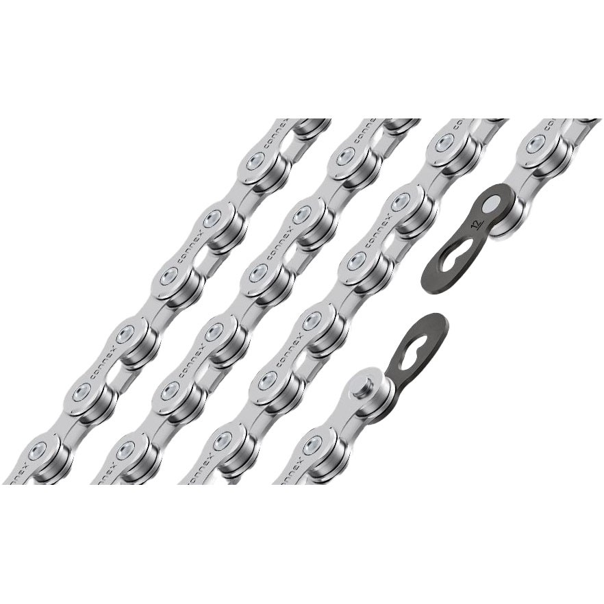 Connex 12SR 12-Speed Flattop Chain - Corrosion-Resistant Steel, Optimum Shifting