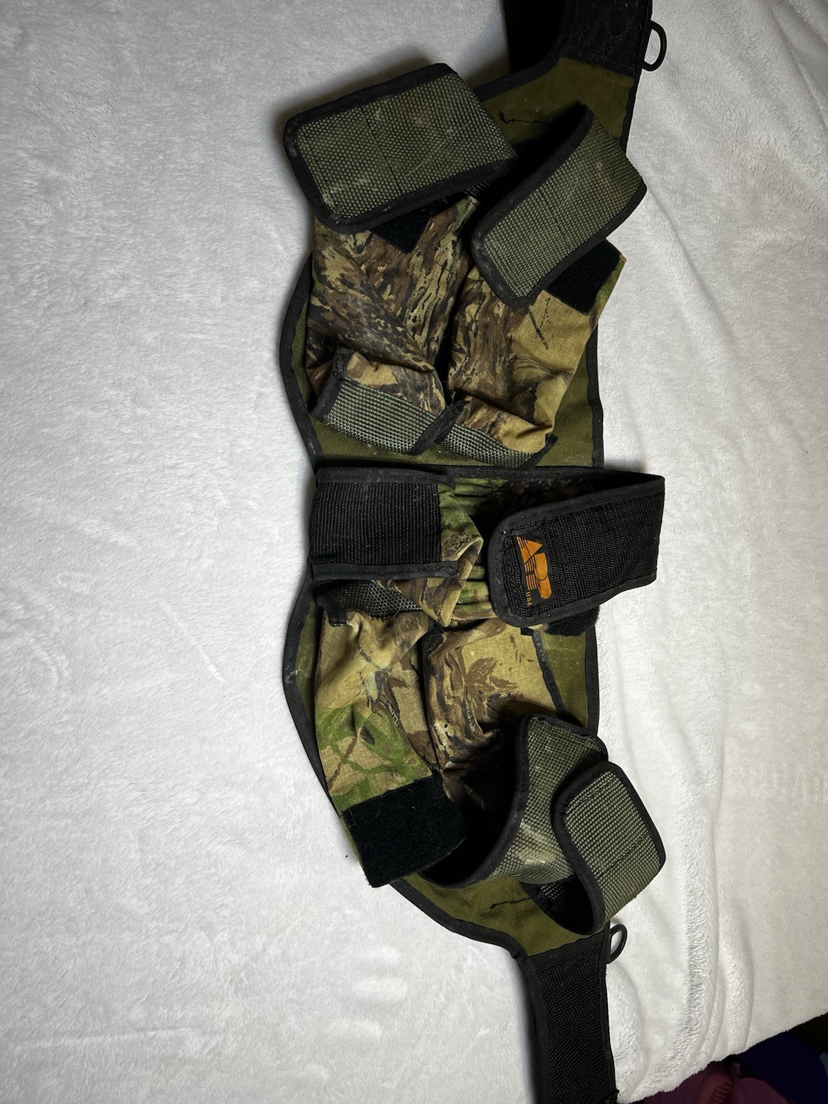 Vintage APP Paintball POD Harness Waist Camouflaged