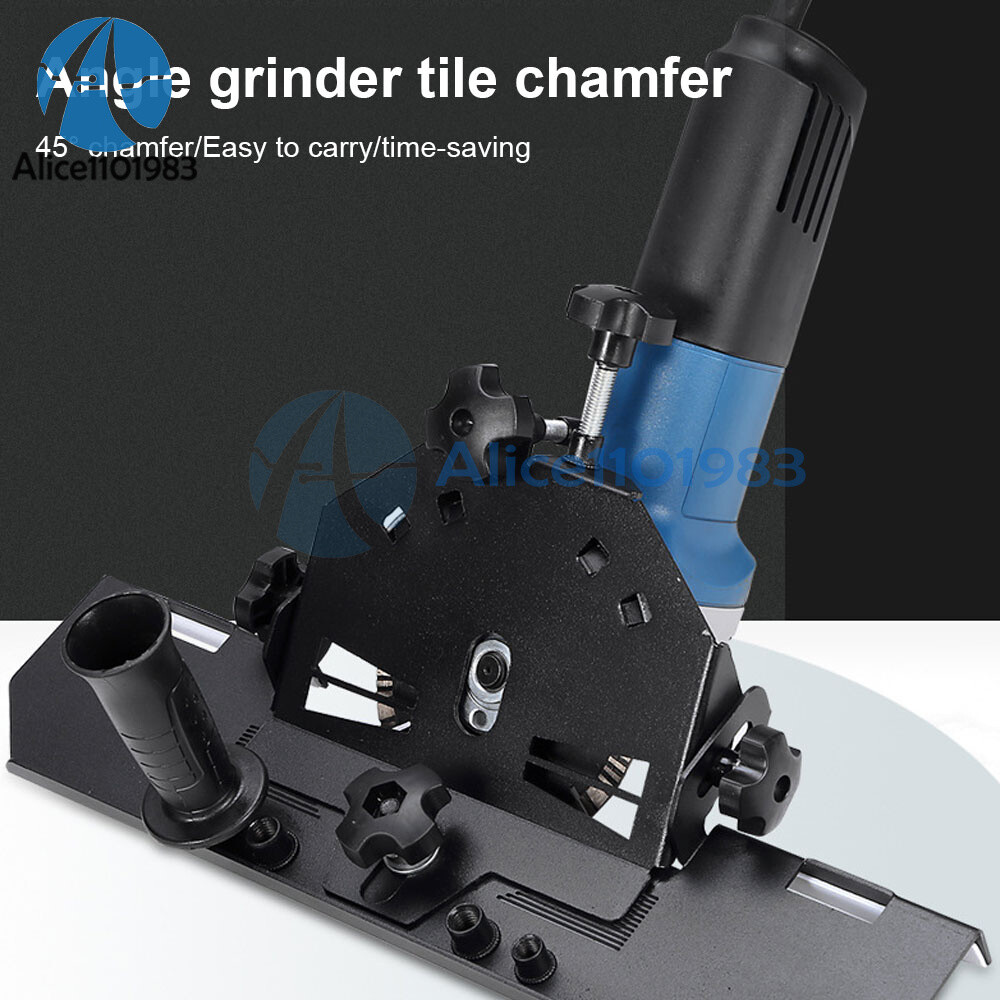 Angle Grinder Chamfer Bracket Screw Installation Multifunctional 45° Chamferer