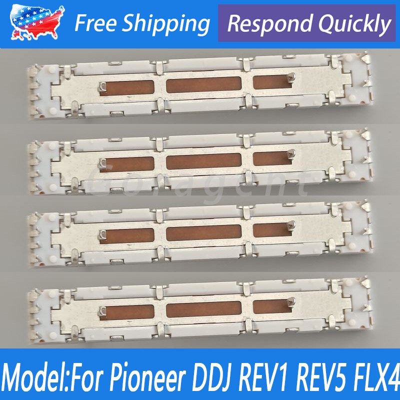 4PCS Channel Line Volume Fader DCV1035 For Pioneer DDJ REV1 REV5 FLX4 FLX6 / GT