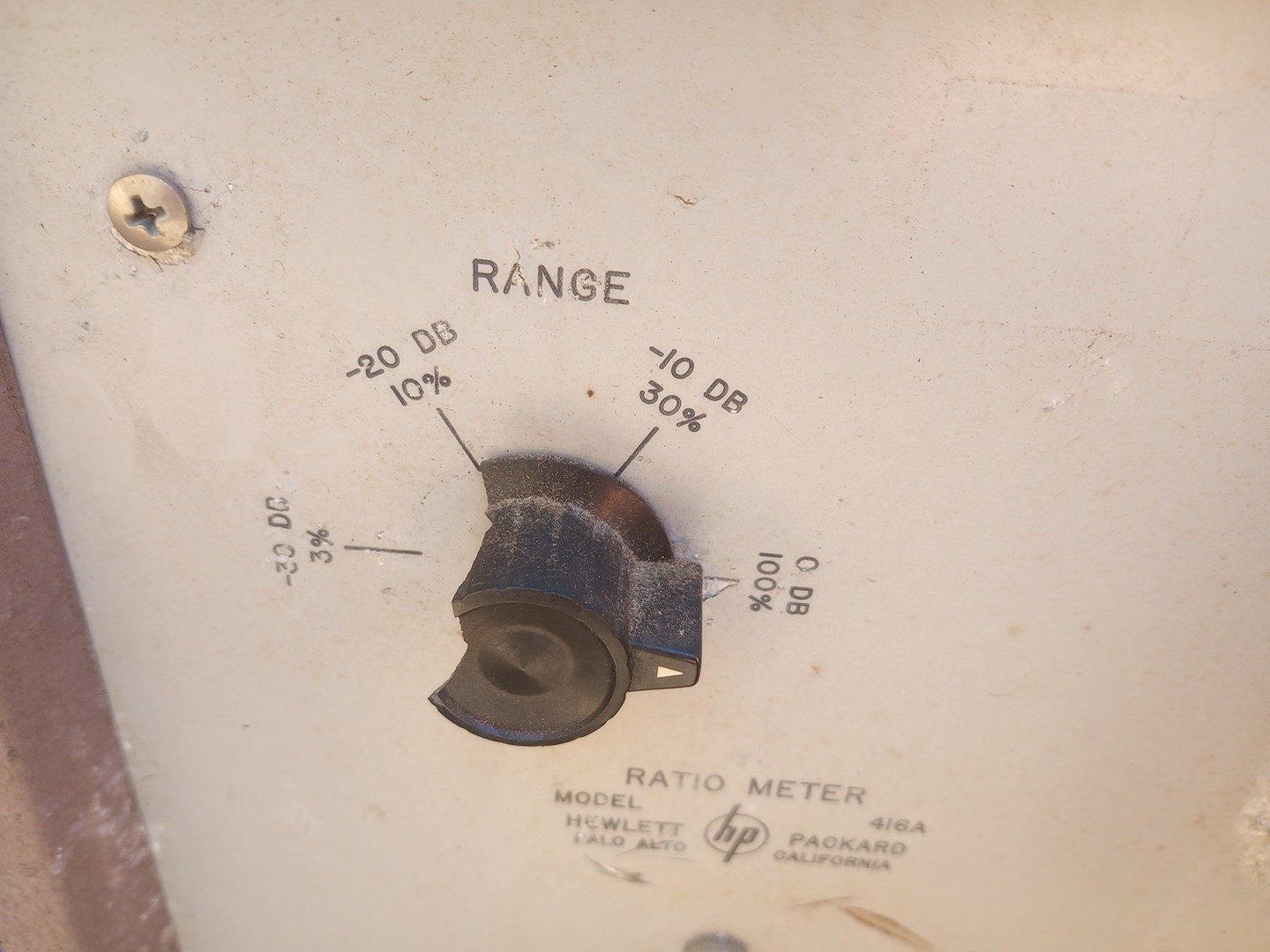 Hewlett Packard HP 416a Ratio Meter