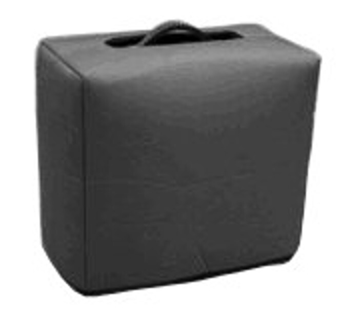 Black Padded Cover for a Leslie 2101mk2 Rotary Combo Amplifier - Handle Side Up