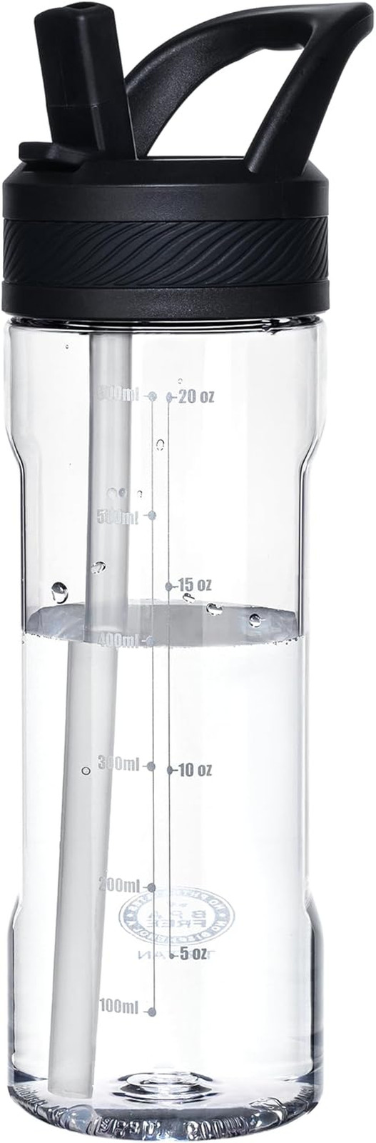 20 Kids Water Bottle with Straw,Tritan Bpa-Free,Leak-Proof Design for Travel,Hom