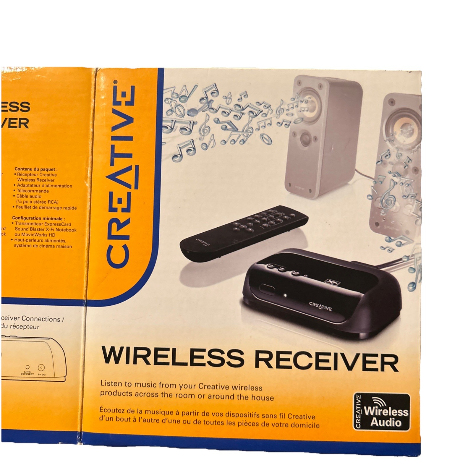 Creative Wireless Receiver Open Box Never Used Creative Wireless Audio System
