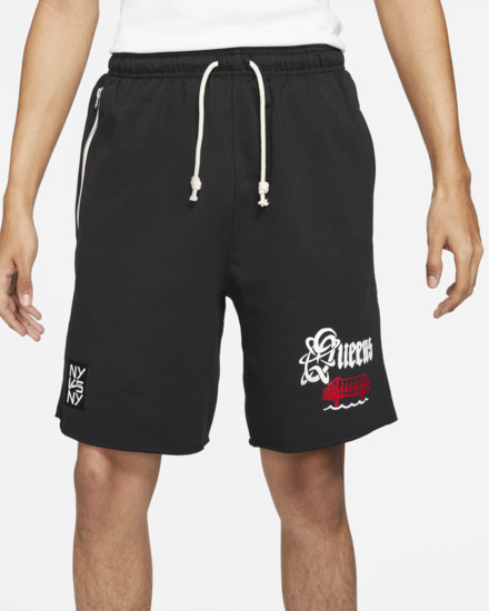 NEW Men's Nike Standard Issue NYvsNY Queens Lincoln Park Fleece Shorts CW6684 XL