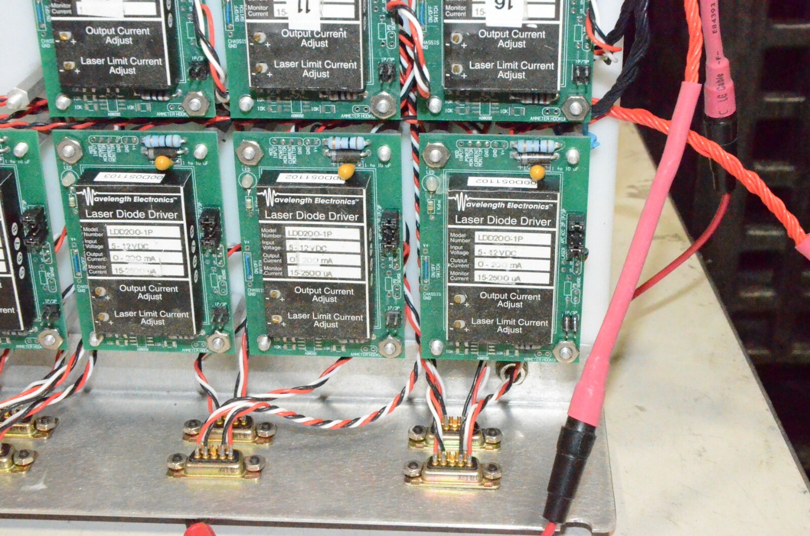 Wavelength Electronic's Laser Diode Driver LDD200-1P & LDDEVALP Evaluation PCB