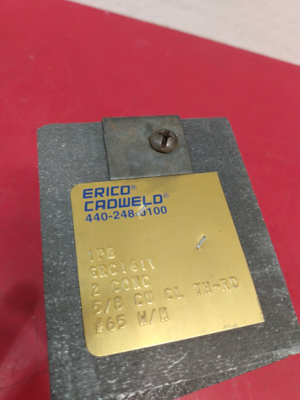 ERICO Cadweld GRC161V IPB #65 W/M