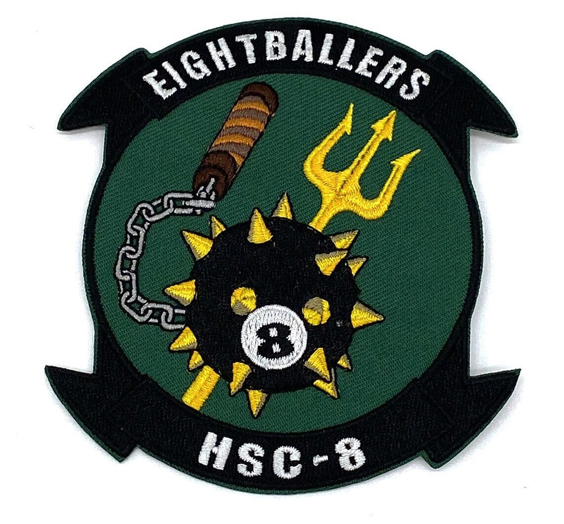 HSC-8 Eightballers Squadron Patch – Sew On