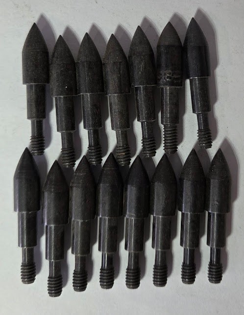 15 pack Archery Field Tips 9/32  90 Grain  12/pk USA