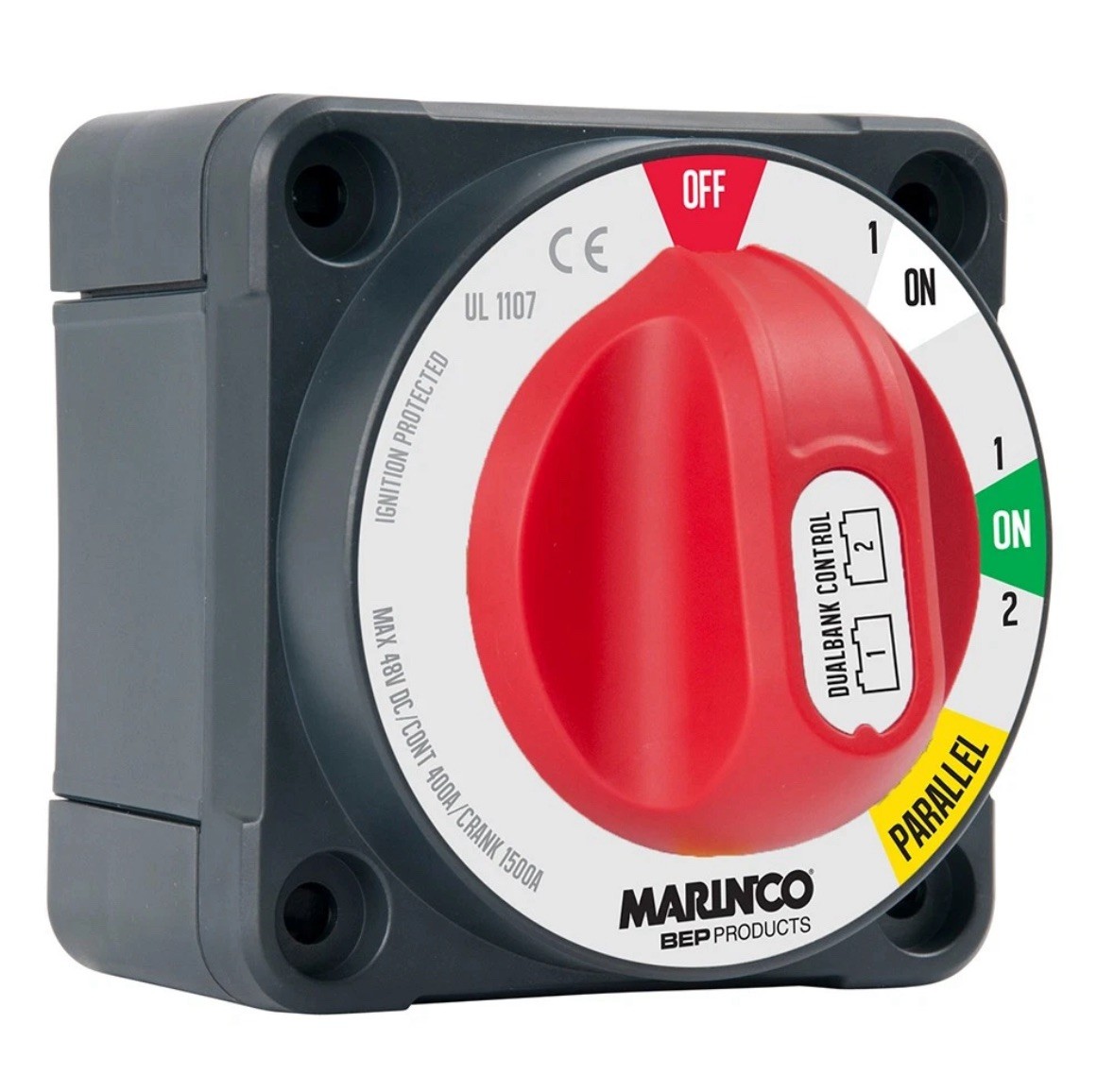 BEP Pro Installer 400A Dual Bank Control Switch - MC10 772-DBC UPC 843687007807
