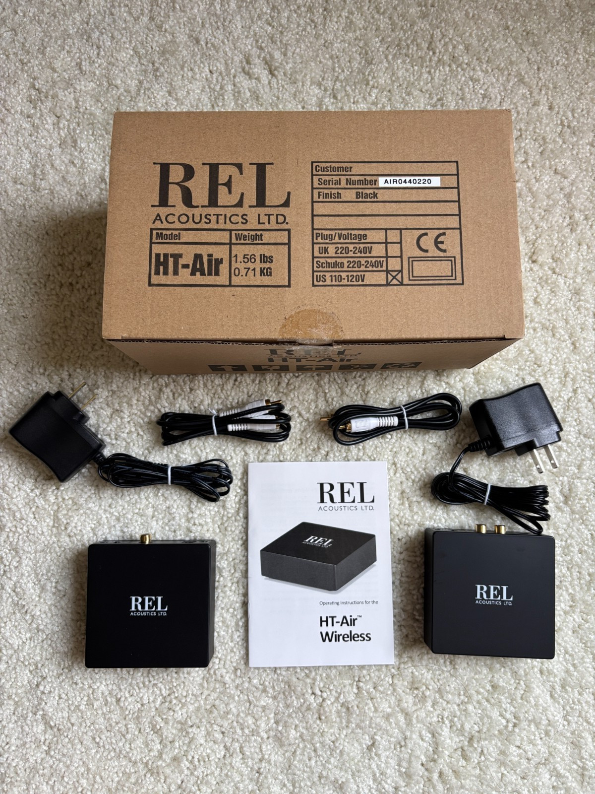 REL Acoustics HT-Air HT Air Wireless Transmitter and Receiver