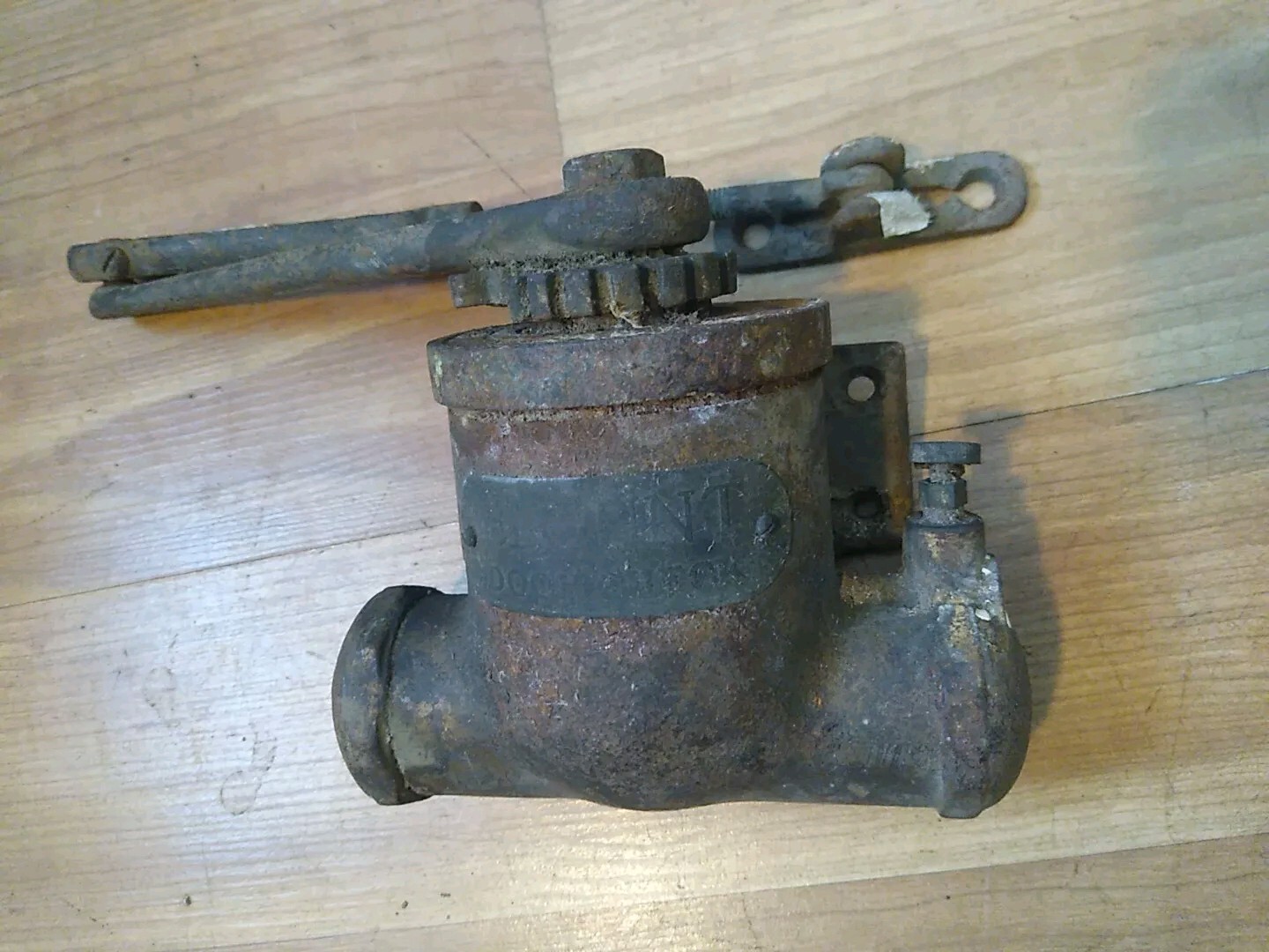Vintage Blount Door Check Closure Patent 1893  1891 - As Is
