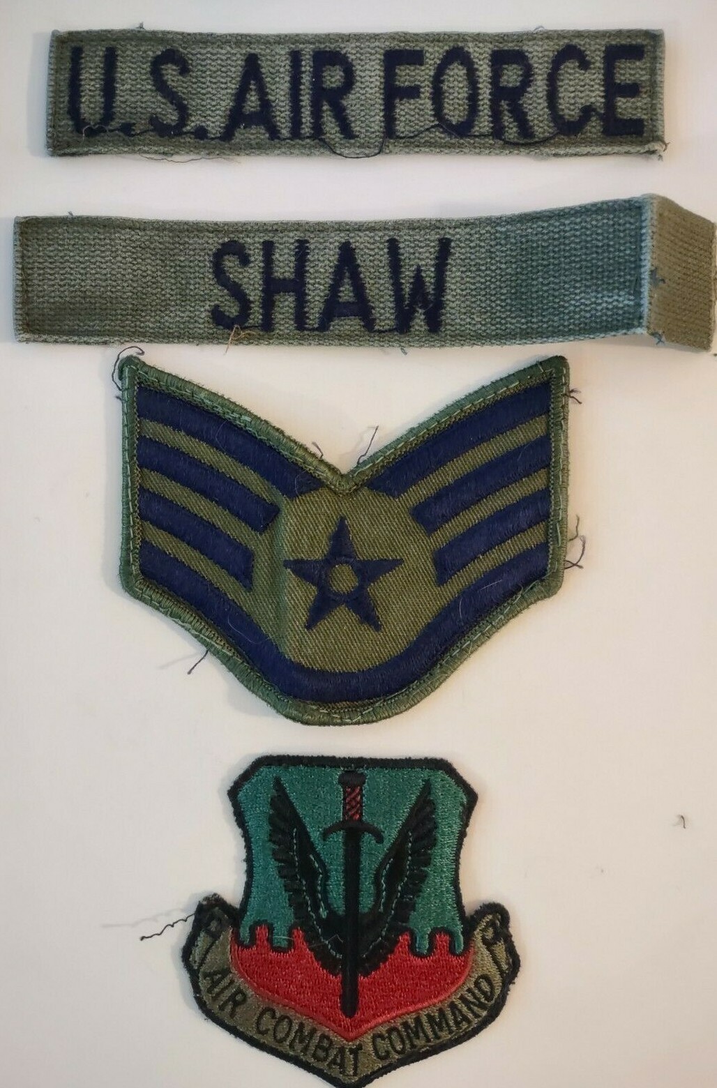 US Air Force Military Patches Shaw