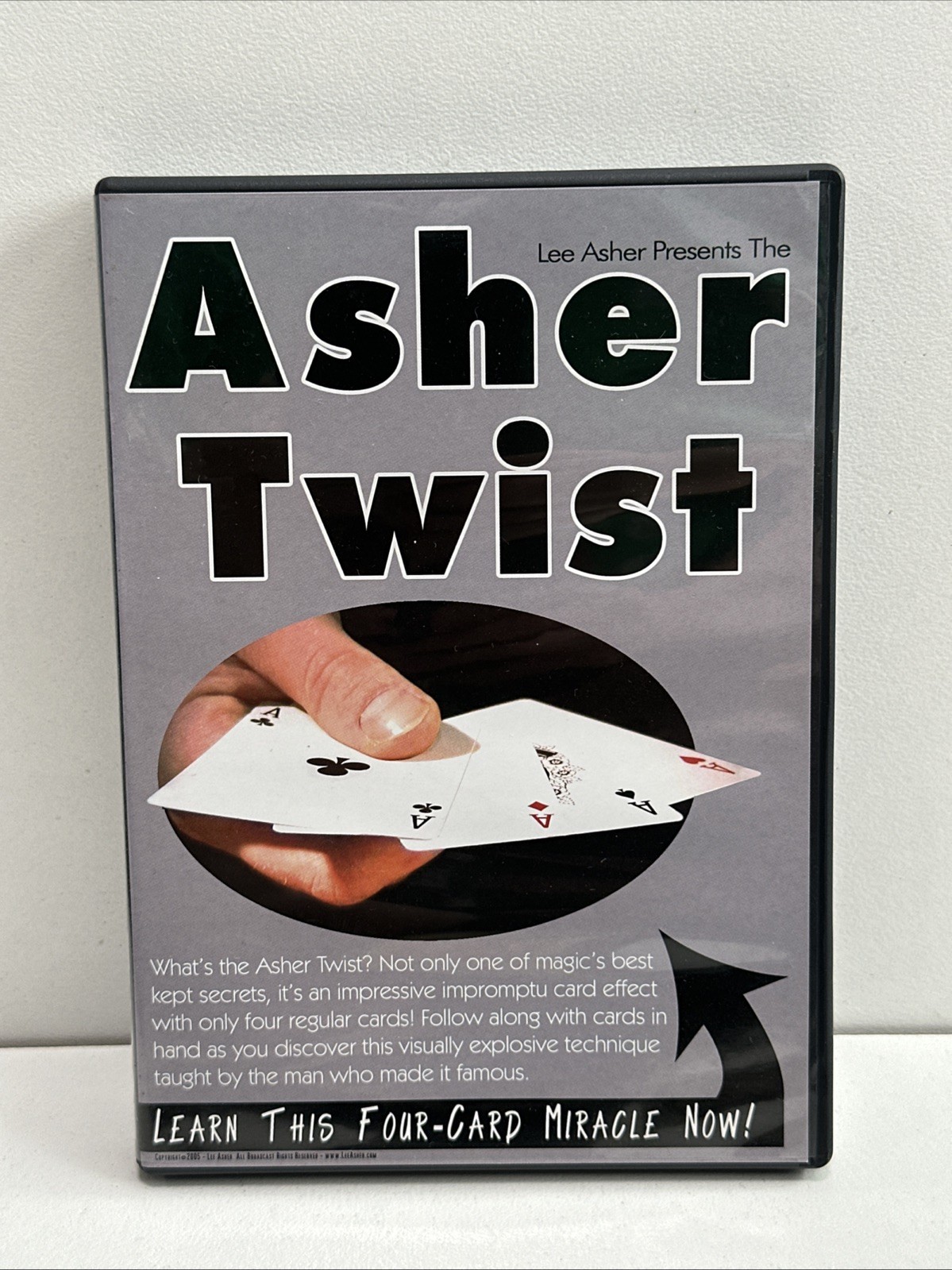 Magic Dvd Asher Twist Lee Asher Card Tricks DVD FREE Untrack Post