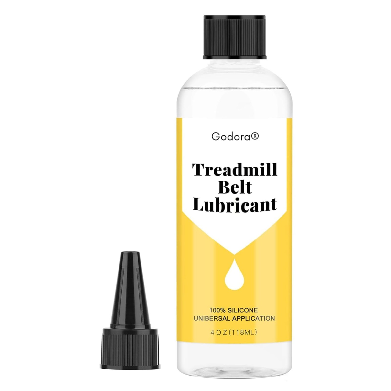Premium 100% Silicone Lube 4 Ounces for Treadmill Belt Lubrication, 118ml