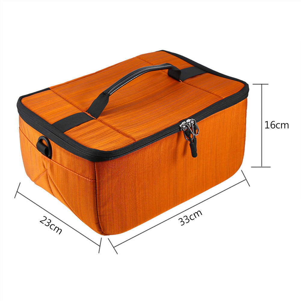 DSLR SLR Camera Bag Insert Partition Flexible Padded Camera Case Lens Bag Insert